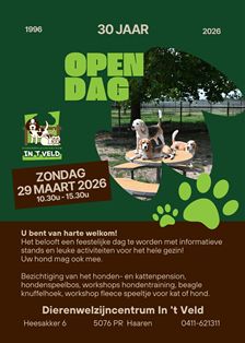 Open Dag zondag 29-3-2026